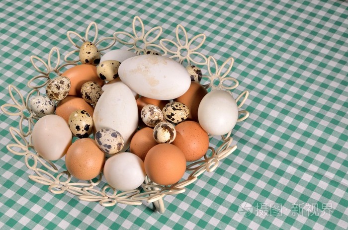 不同的鸡蛋