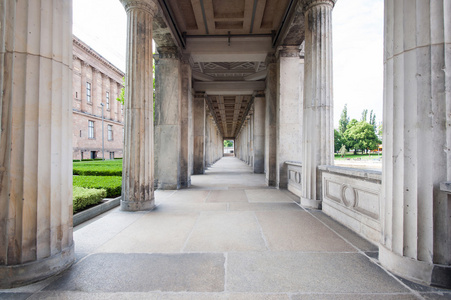 阿尔特 Nationalgalerie 博物馆 columnade