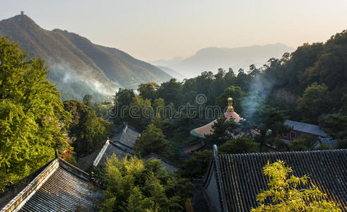 烧香祈福图片