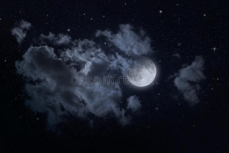 天文学 每晚 风景 月亮 黄昏 魔术 银河系 天空 黑暗