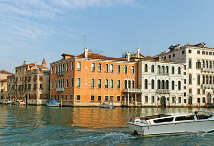 威尼斯大运河。
