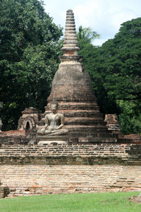 扫管笏玛哈泰寺在阿瑜陀耶图片