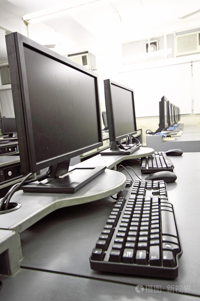 电脑 机房照片-正版商用图片0veq07-摄图新视界