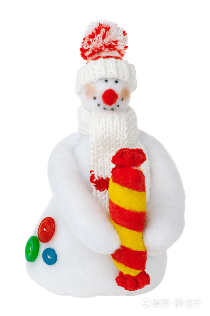 微笑雪人玩具