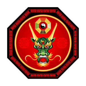 阴阳八卦图图片-阴阳八卦图素材-阴阳八卦图插画-摄图新视界