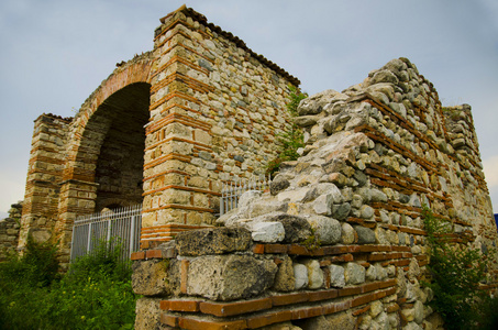 在 melnik，保加利亚圣尼古拉教堂的废墟