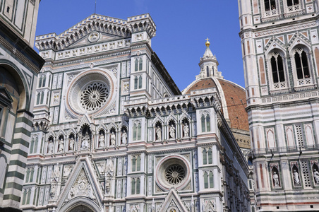 大教堂 di santa maria del fiore 在佛罗伦萨，意大利