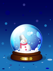 snowglobe 与雪人