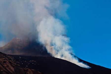 埃特纳火山的喷发