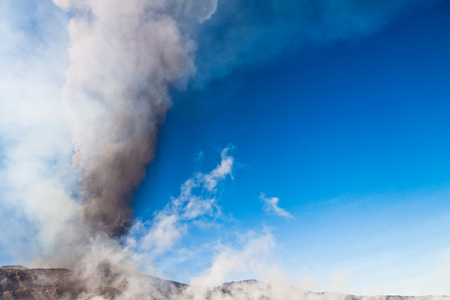 埃特纳火山的喷发