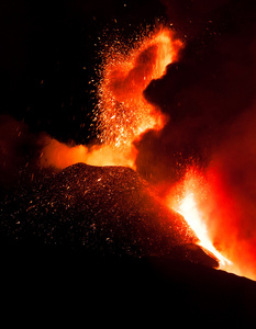 埃特纳火山的喷发