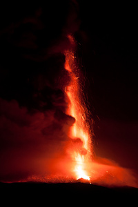 埃特纳火山的喷发