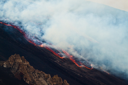 埃特纳火山的喷发