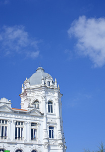 历史建筑在西班牙桑坦德银行