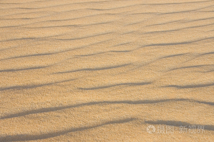 在沙上，埃及的纹理