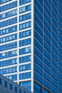 现代摩天大楼的窗，办公大楼制作的背景图案