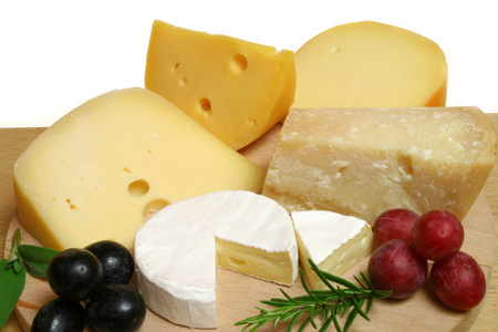 奶酪和葡萄