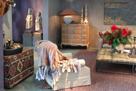 木制的东欧风格的室内图片