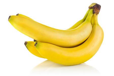 群集熟透的香蕉