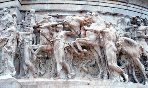 在罗马大理石雕塑图片