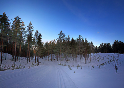 芬兰冬季赫尔辛基