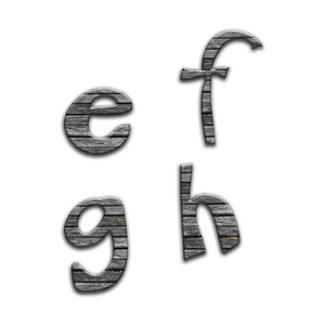 字体