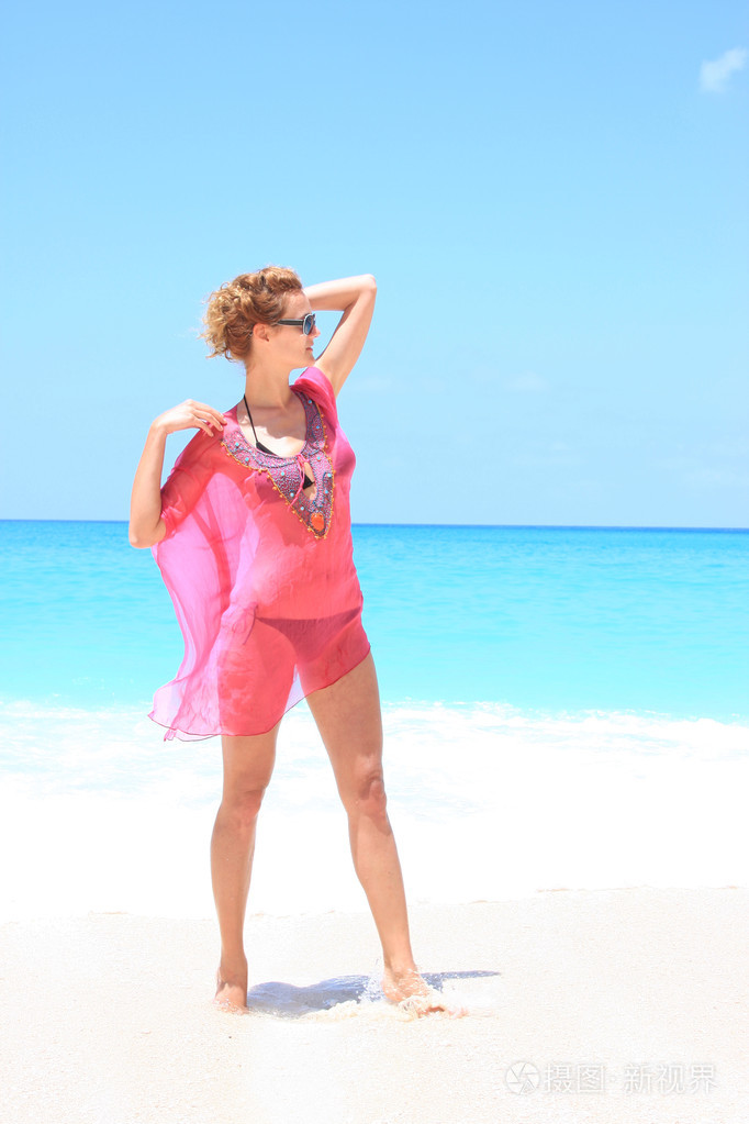 性感的比基尼模型