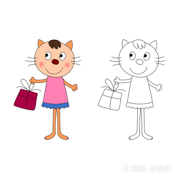 卡通人物.图画书