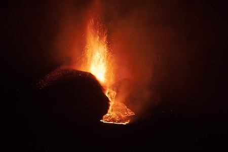 埃特纳火山爆发