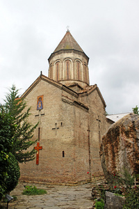 在第比利斯，格鲁吉亚亚美尼亚教堂