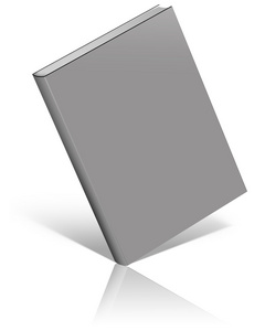 灰色空书模板