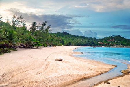 kvll p exotiska tropiska stranden