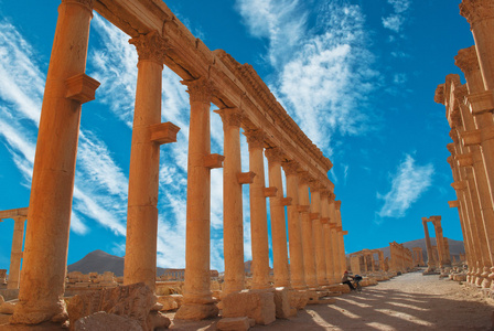 米拉露天剧场巴尔米拉,叙利亚在古罗马时代小镇图为叙利亚的安提阿城