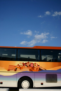 乘公共汽车运输图片
