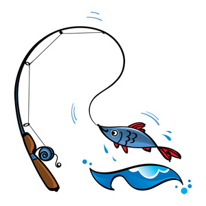 钓鱼竿鱼体育休闲海海洋河图片