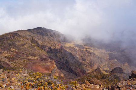 哈莱阿卡拉火山，火山口夏威夷毛伊岛