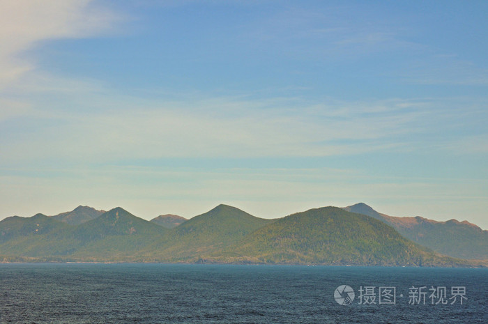 加拿大山海岸