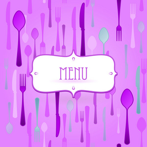 紫餐厅卡图片