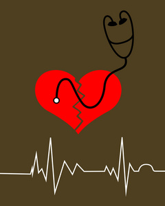 跳动的心脏图片