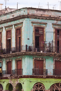 在哈瓦那老城古建筑的详细信息