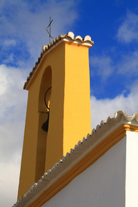 伊维萨，西班牙白色教堂