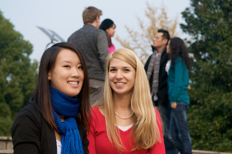 国外大学生图片