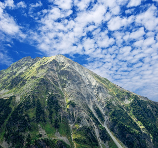 洛基山的顶部