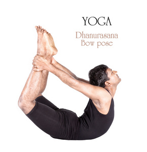 瑜伽 dhanurasana 弓构成