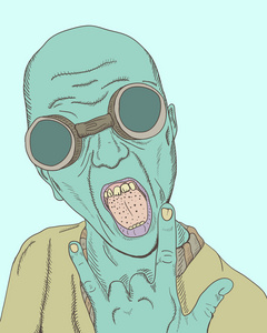 ofangry愤怒秃头朋克摇滚照片