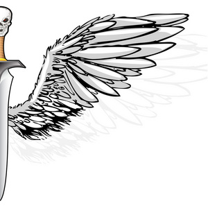 哥特夫人与剑图片