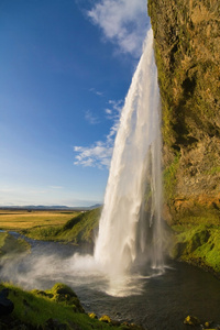 seljalandsfoss 瀑布