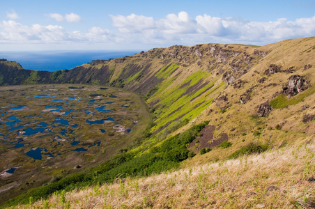 拉诺考火山复活节岛智利