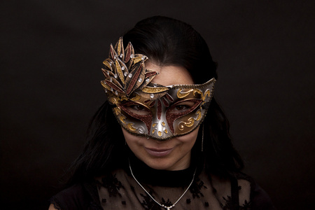 亮片的面具图片