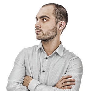 东张西望的女人图片